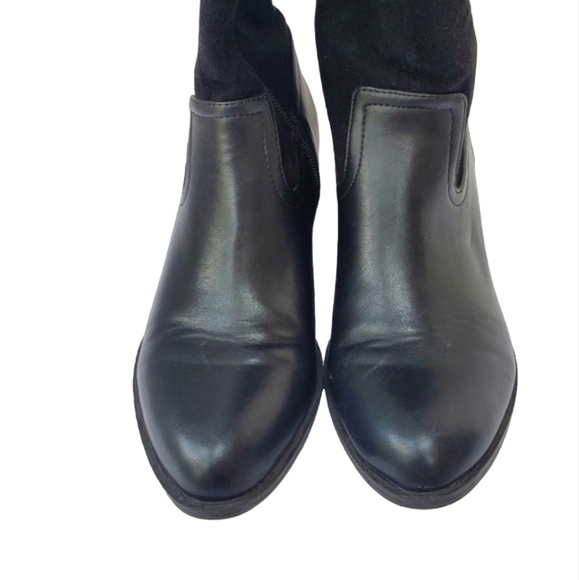 T. Hilfiger MADELEN Black Riding Knee Boots Size 6.5 - EUC! - Picture 11 of 16